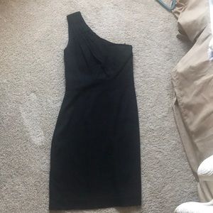 Banana republic one shoulder dress